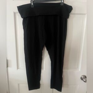 NWT Victorias Secret PINK fold over band leggings size xxl